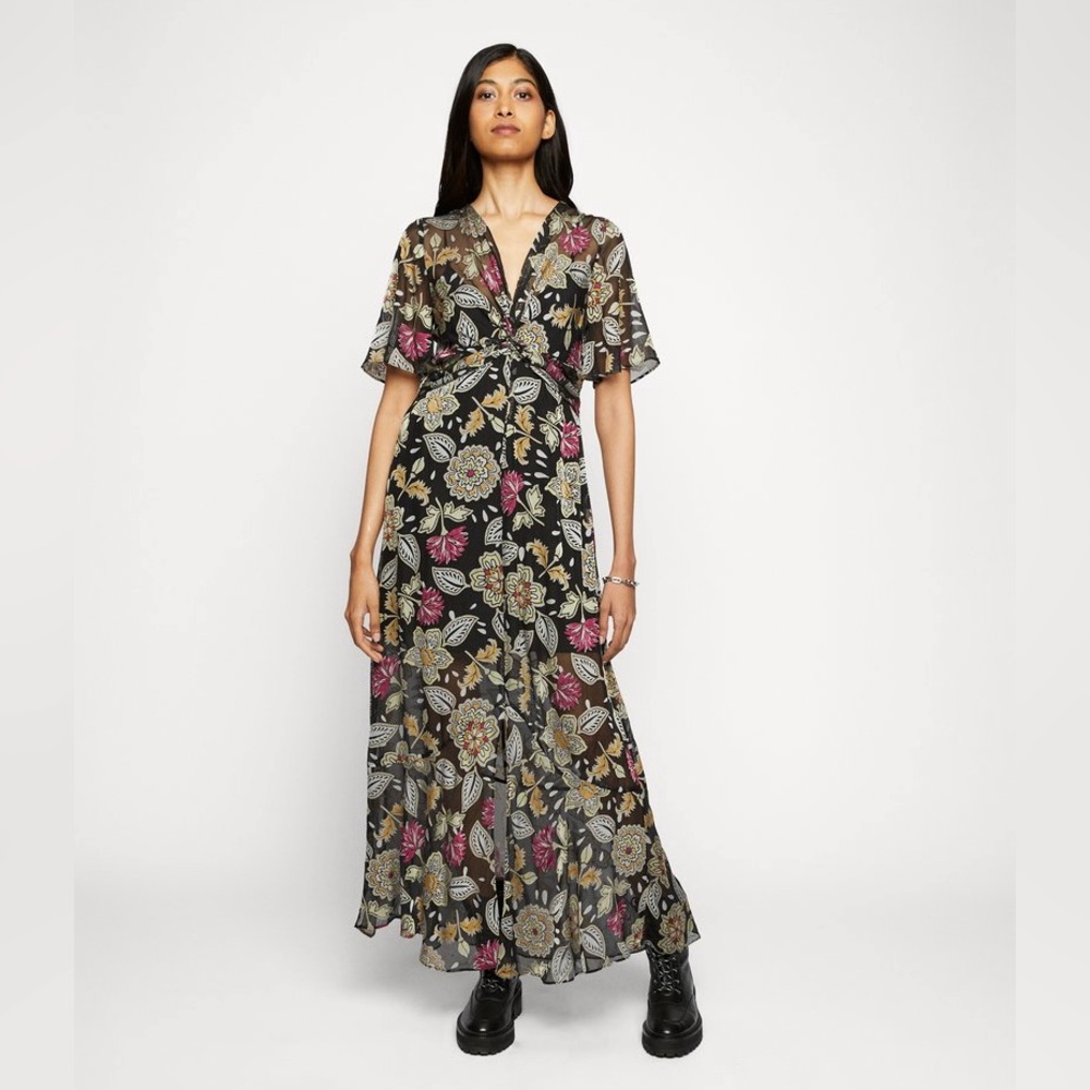 Rag & Bone Tamar Floral Dress New With Tags